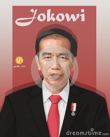 Presiden of indonesia Editorial Stock Photo