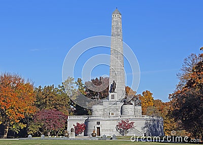 President Abraham Lincoln Tomb Editorial Stock Photo
