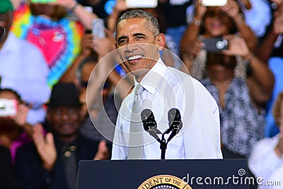 President Barack Obama Editorial Stock Photo