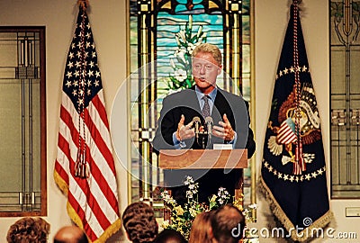 President Bill Clinton Editorial Stock Photo