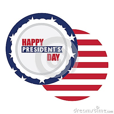 President day illustration Vector Illustration