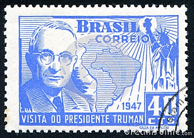 President Harry Truman Editorial Stock Photo