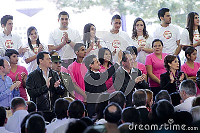 The President of Mexico, Enrique PeÃ±a Nieto Editorial Stock Photo