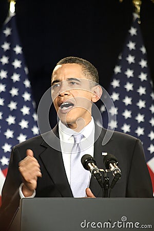 President Obama Editorial Stock Photo