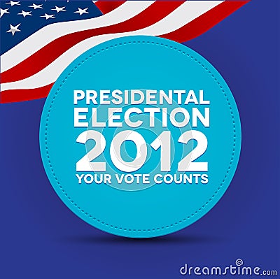 Presidental election 2012 Vector Illustration