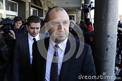 Presidential candidate Rumen Radev Editorial Stock Photo