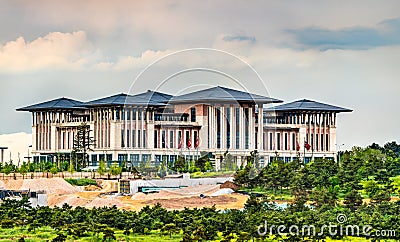 Presidential Palace in Ankara, Turkey Stock Photo