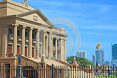 Presidential Secretariat Office, Sri Lanka Colombo Stock Photo