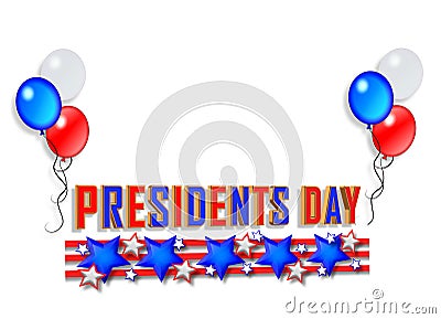 Presidents day Background 2 Stock Photo