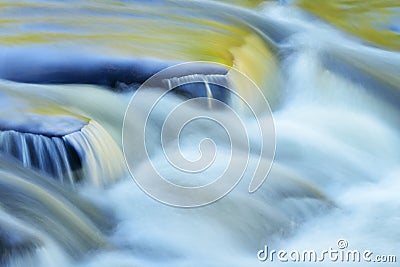 Presque Isle River Rapids Stock Photo