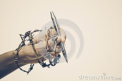 Press freedom Stock Photo