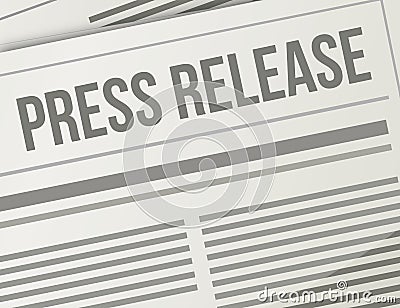 Press release closeup illustration design graphic Cartoon Illustration