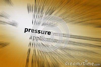 Pressure Stock Photo