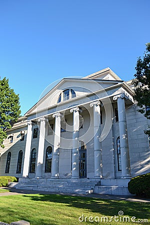 Prestigious Harvard University Stock Photo