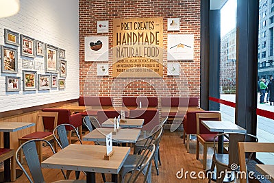 Pret a Manger Editorial Stock Photo