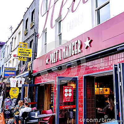 Pret A Manger Coffee Shop Chain In Camden London UK Editorial Stock Photo