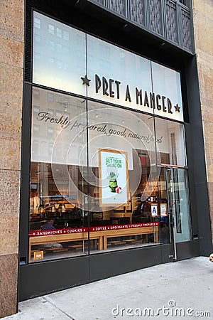 Pret a Manger Editorial Stock Photo