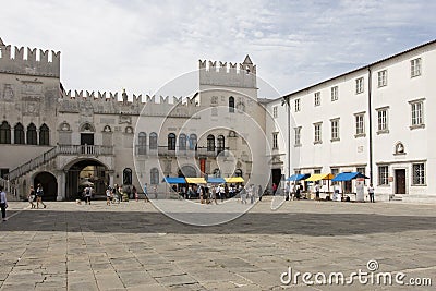 Pretorian palace in Koper, Slovenia. Editorial Stock Photo