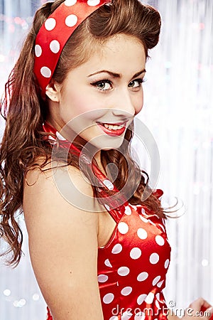 Prettyy Pin-up Women Royalty Free Stock Image - Image 