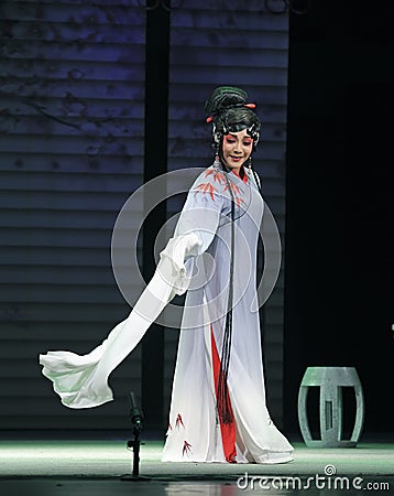 Pretty chinese taditional opera actress Editorial Stock Photo