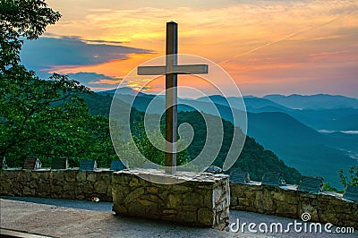 Pretty Place Chapel near Greenville South Carolina SC Stock Photo