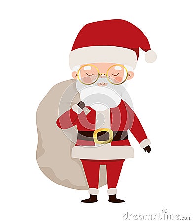 pretty santa design Vector Illustration