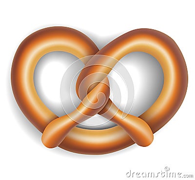 Pretzel Vector Illustration