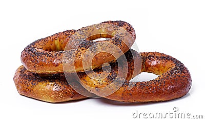 Pretzel on the table Stock Photo