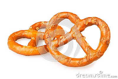 Pretzel two Stock Photo