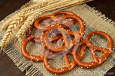 Pretzels Stock Photo