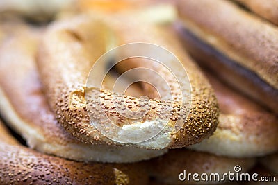 Pretzels, Arabian bread, Stock Photo