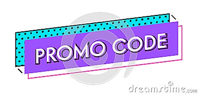 Price Discount Offer Graphic Design Element. Promotional Code Advertising, Special Offer E-Commerce. Gift Voucher Coupon Vector Illustration