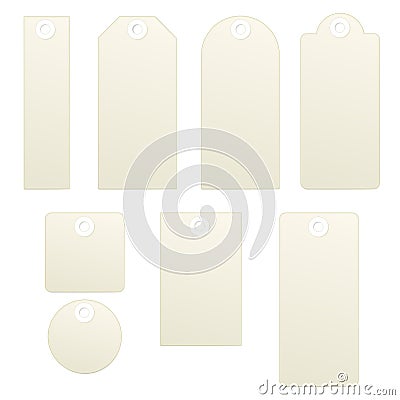 Price Tags Vector Illustration