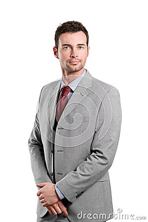 Pride and confident businessman Stock Photo