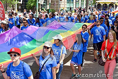 Pride festival Editorial Stock Photo