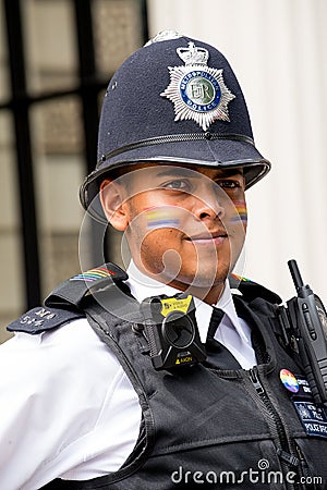 Pride In London 2017 Editorial Stock Photo