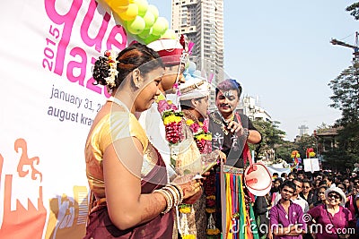 Pride March in India Editorial Stock Photo