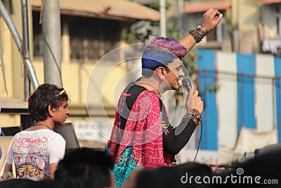 Pride Parade in Mumbai Editorial Stock Photo