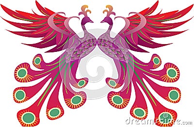 Pride of Phoenix Vector Illustration