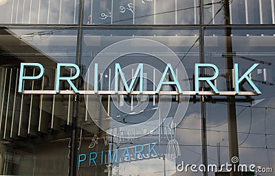 Primark Store in the Hague Netherlands Editorial Stock Photo