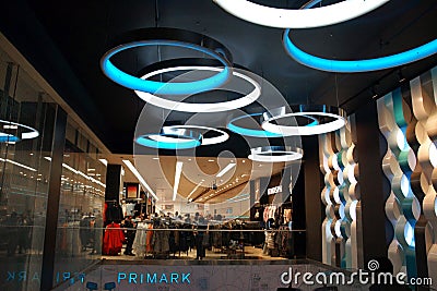 Primark @ Westfield shopping city Editorial Stock Photo