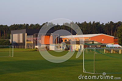 Primary School In Miklavz, Slovenia Editorial Stock Photo