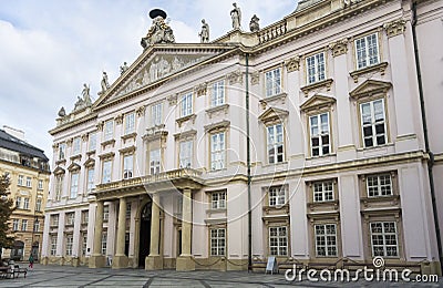 Primates Palace, Bratislava, Slovakia Stock Photo