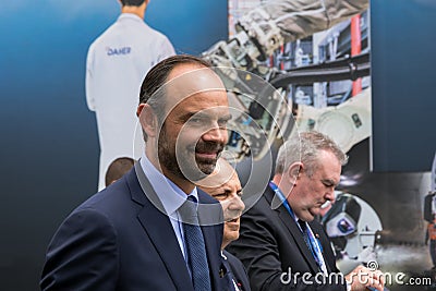 Prime Minister of France Edouard Philippe Editorial Stock Photo