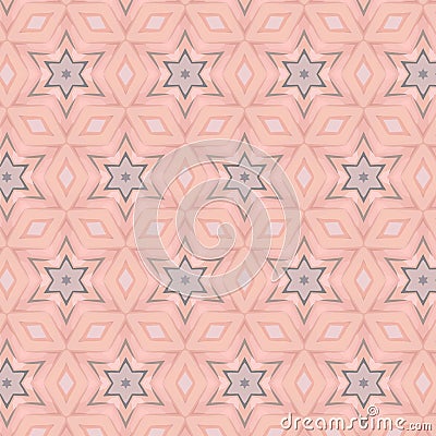 Primitive simple pink, lilac pattern Stock Photo