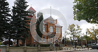 Prince Albert Arts Centre in Prince Albert, Saskatchewan, Canada 4K. Formerly the City Hall and a National Historic Site stock footage Prince Albert Arts Centre in Prince Albert, Saskatchewan, Canada 4K. Formerly the City Hall and a National Historic Site stock footage