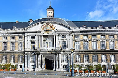 Prince-Bishop Palace, Liege, Walloon region of Belgium Stock Photo