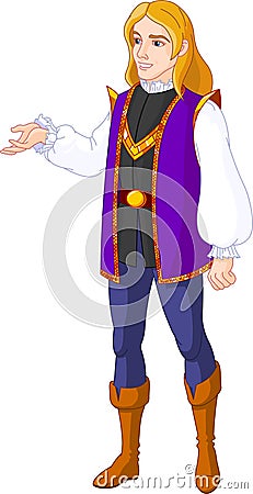Prince charming Vector Illustration