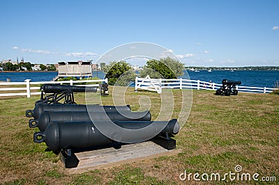 Prince Edward Battery - Charlottetown - Canada Stock Photo