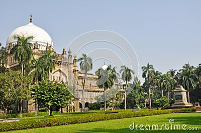 Prince of Wales Museum in Mumbai, India Editorial Stock Photo